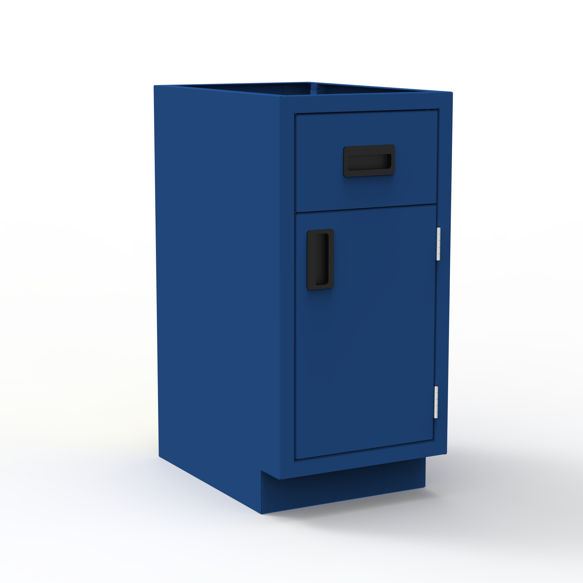 1 Door and 1 Drawer Lab Cabinet - Laboratory Casework – TRM Lab Systems