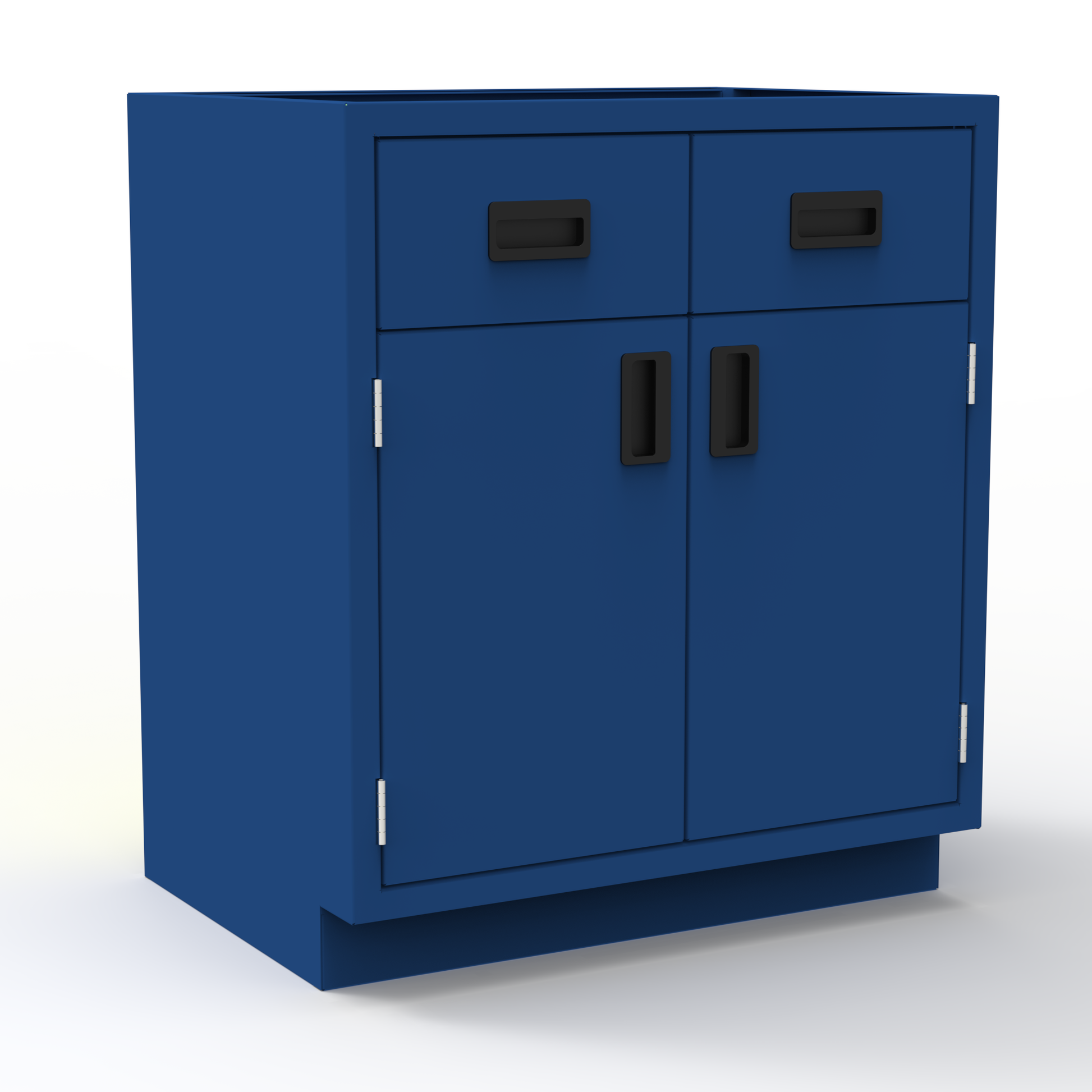 2 Doors and 2 Drawers Lab Cabinet - Laboratory Casework – TRM Lab Systems