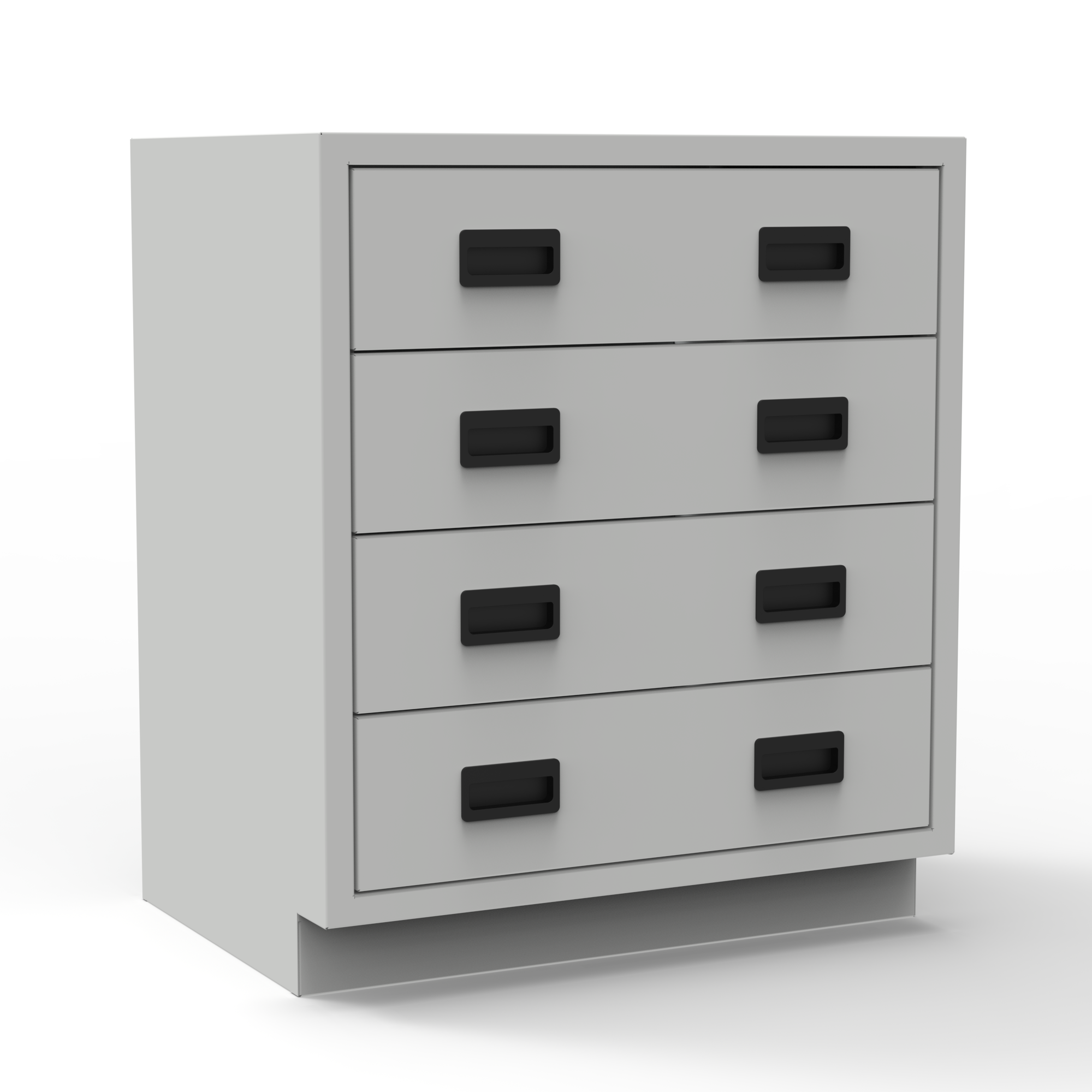 4 Drawers Lab Cabinet - Laboratory Casework – TRM Lab Systems