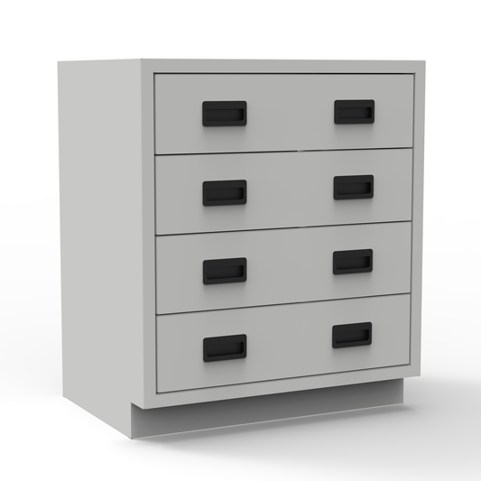 4 Drawers Lab Cabinet - Laboratory Casework