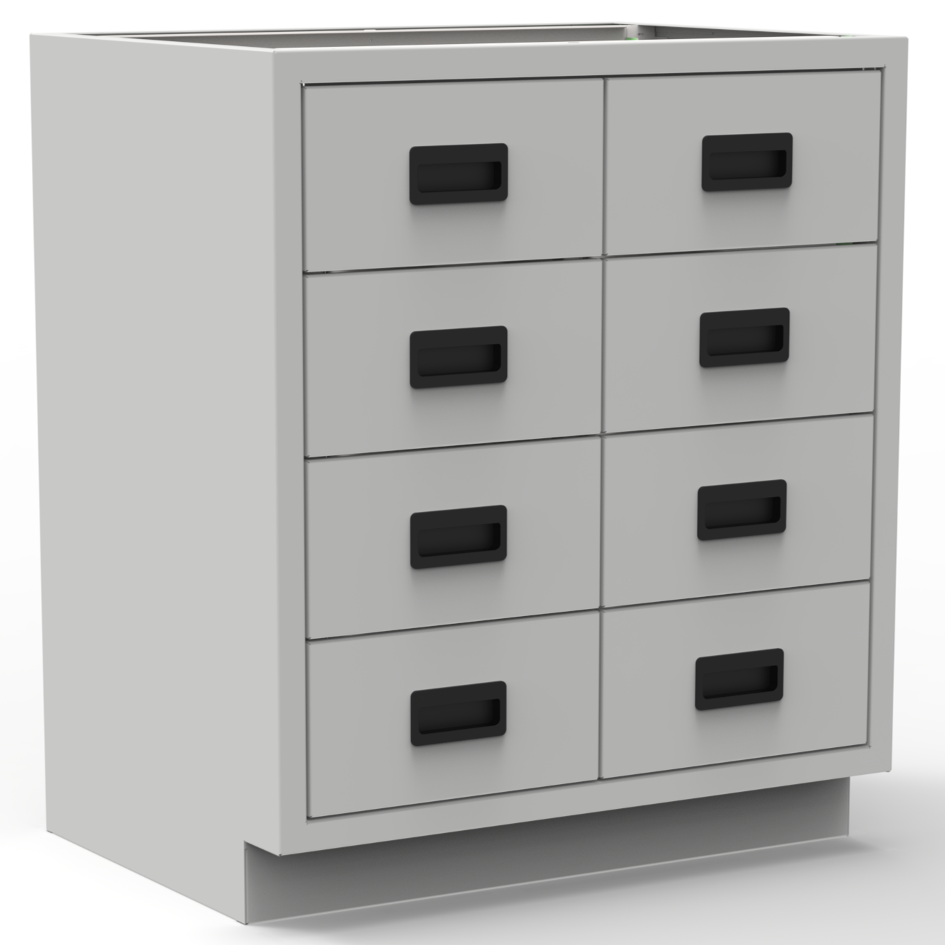 8 Drawers Lab Cabinet - Laboratory Casework – TRM Lab Systems