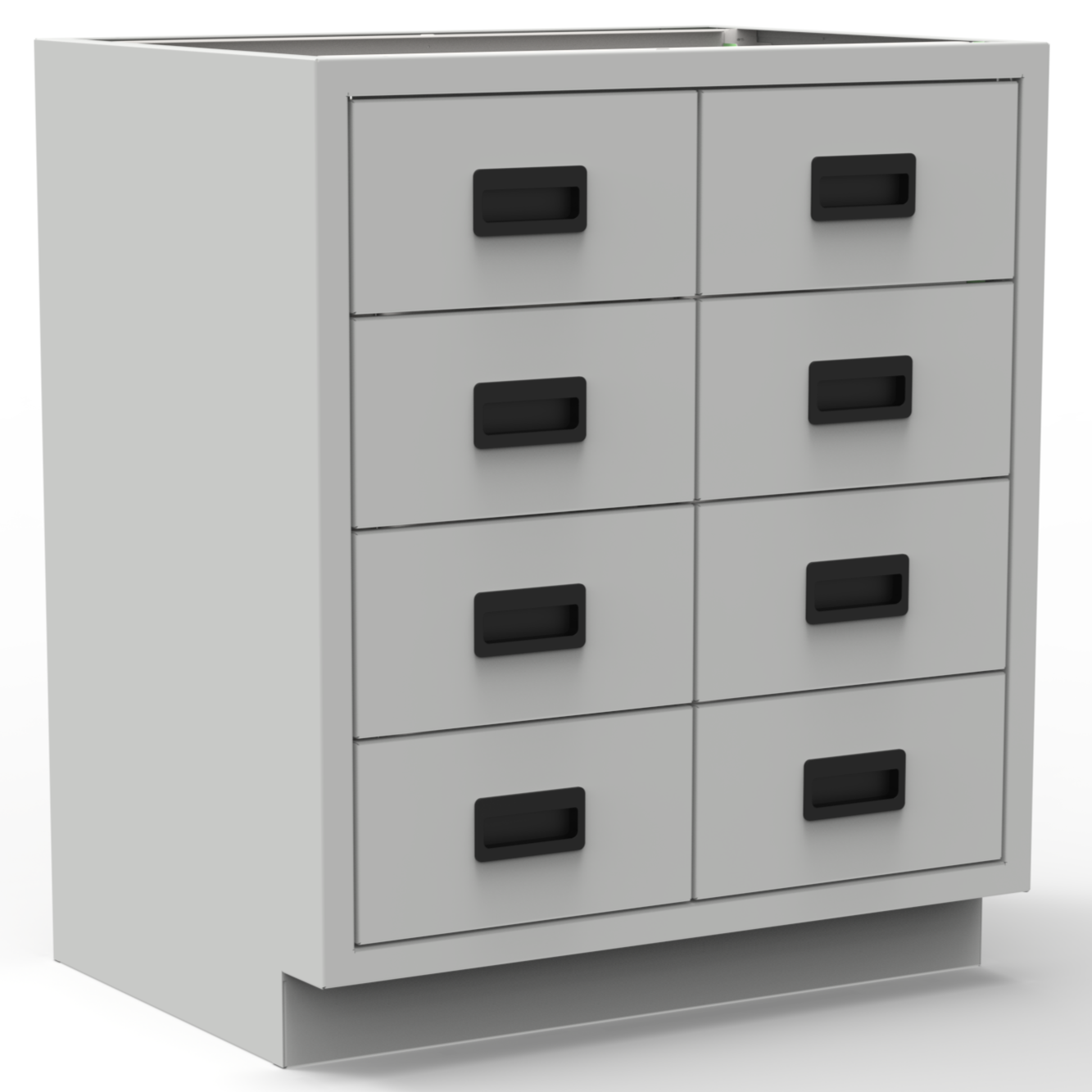 8 Drawers Lab Cabinet - Laboratory Casework