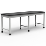 Extended-Length Laboratory Work Table - 28" Sitting Height - Lab Workbench - Laboratory Casework