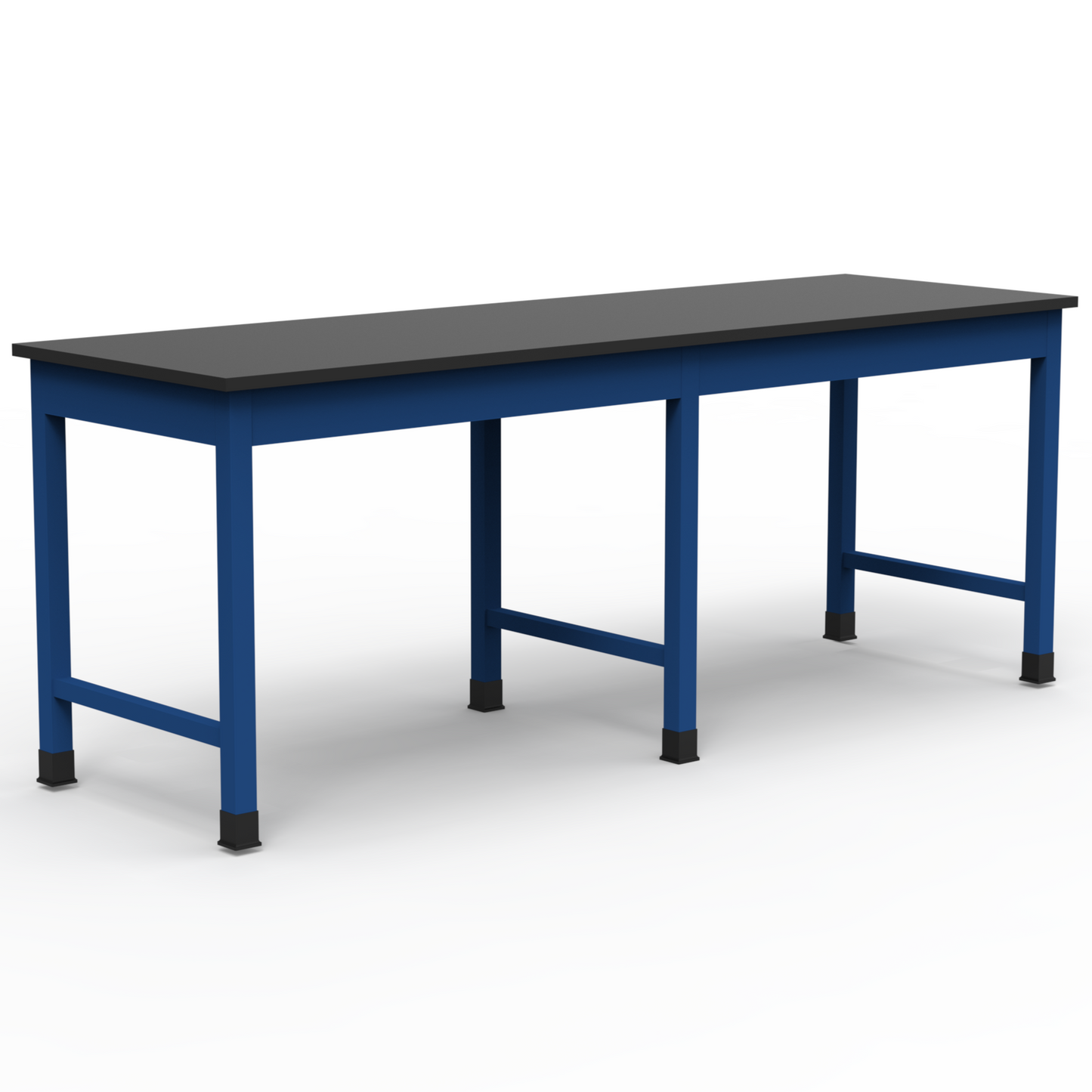 Extended-Length Laboratory Work Table - 28" Sitting Height - Lab Workbench - Laboratory Casework