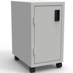 Mobile Base Cabinet - One Door - Laboratory Casework