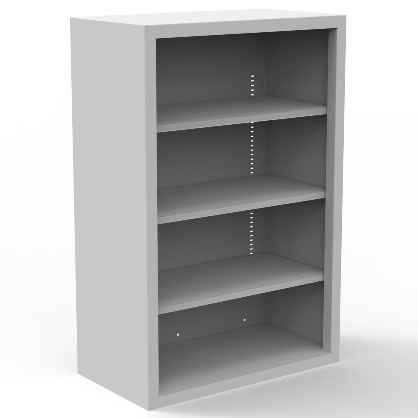 Open Wall-Mount Cabinet - Three Shelves - Laboratory Casework