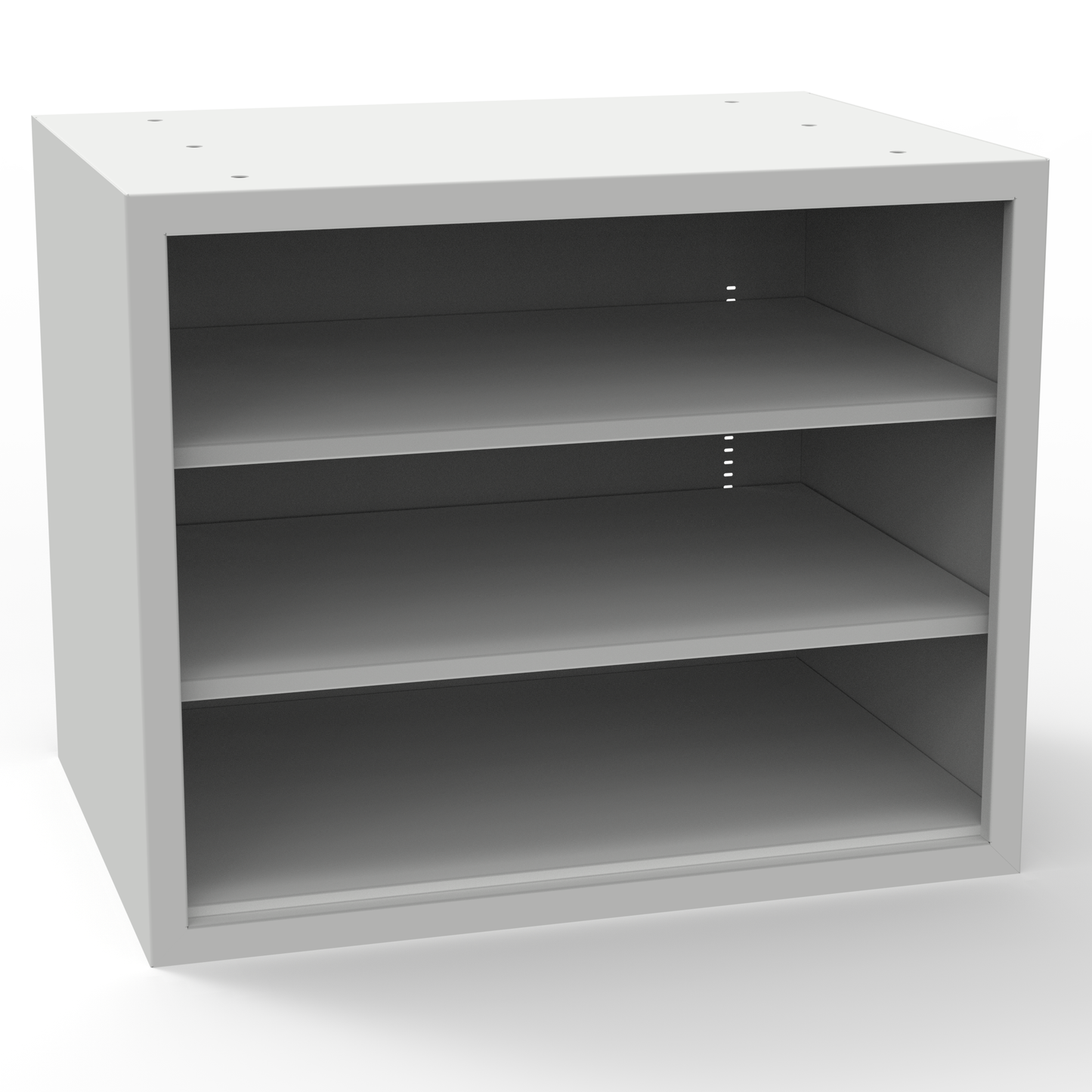 Suspended Cabinet - Open with Shelves - Laboratory Casework