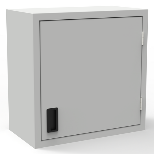 Solid Door Wall-Mount Cabinet - Single Shelf - Laboratory Casework