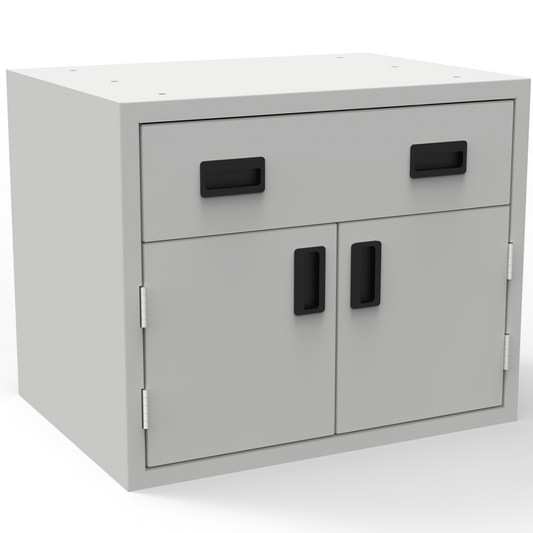 Suspended Cabinet - 1 Drawer and 2 Doors - Laboratory Casework