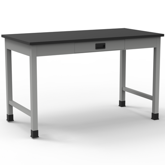 Laboratory Work Table with One Drawer - Standing Height (35") - Workbench - Lab Casework