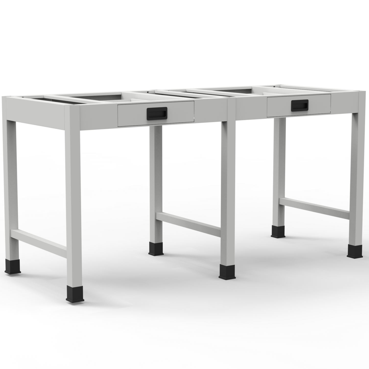 Laboratory Work Table with 2 Drawers - 32" ADA Height - Lab Workbench ...