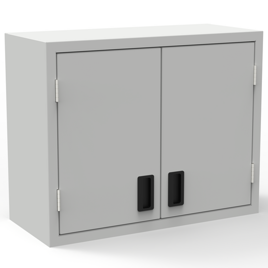 2 Doors Wall-Mount Cabinet - One Shelf - Laboratory Casework